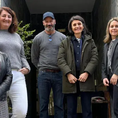 La consejera Nerea Melgosa y su equipo visitan el centro residencial UBA de Emaus Gizarte Fundazioa